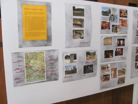 Výstava žiakov ZUŠ - Blízky a vzdialený Rím, december 2013- február 2014