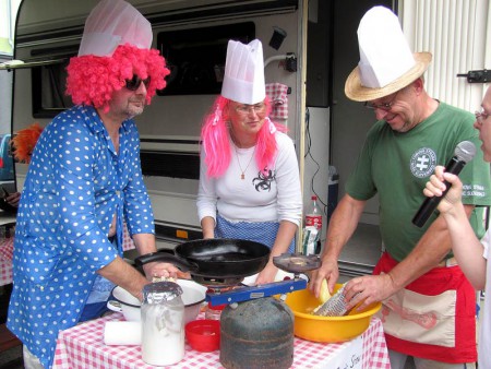 Caravan clasic show - neprišli nadarmo so svojím karavánom, ocenili ich 3. miestom