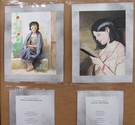 Výstava žiakov výtvarného odboru ZUŠ HAIKU INAK marec - apríl 2015